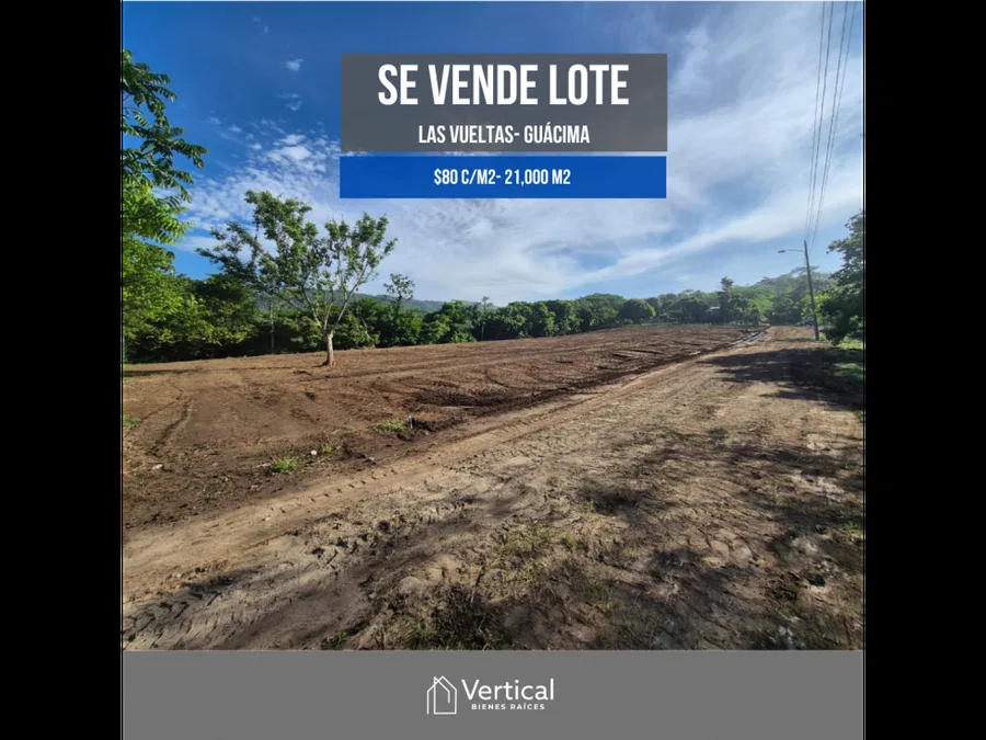 Venta de Terreno en Las vueltas de La Guácima
