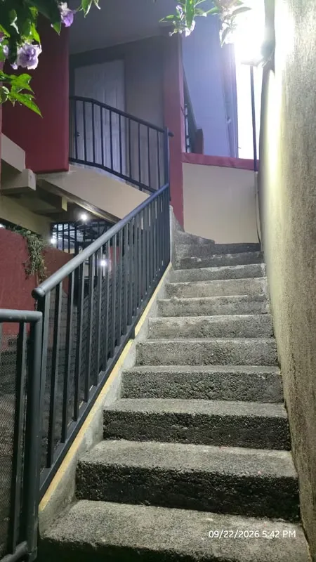 Second-floor apartment located 500m from Plaza Real Alajuela. Features 2 bedrooms (each with a closet), 1 full bathroom, living-dining area, kitchen, and a spacious balcony/terrace. ...
