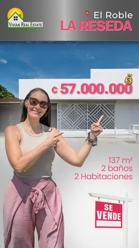 House for Sale in La Reseda, El Roble, Puntarenas | 57 Million | Ideal for Living or Business