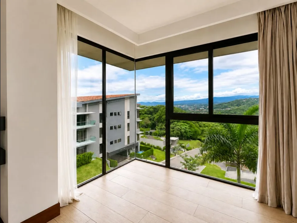 Apartamento contemporáneo de 216 m², ubicado en Lomas del Valle, Pozos de Santa Ana. Su ubicación esquinera, los amplios ventanales y un balcón de 41 m² con vista panorámica hacia ..., photo 11
