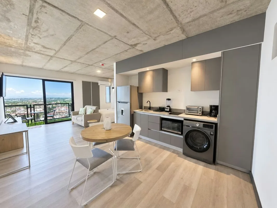 Apartamento tipo estudio amueblado en alquiler – Studio One, Pozos de Santa Ana
