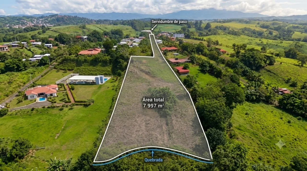 Terreno en Venta en Cataluña de Grecia | Lote Residencial de 7.997 m²