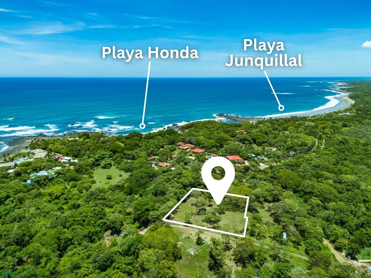 Construya cerca de la playa en Playa Junquillal