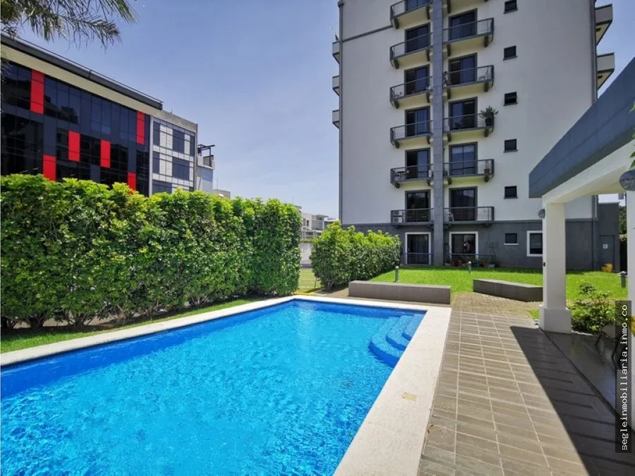 Apartamento amueblado en alquiler, Escazú,Trejos Montealegre.