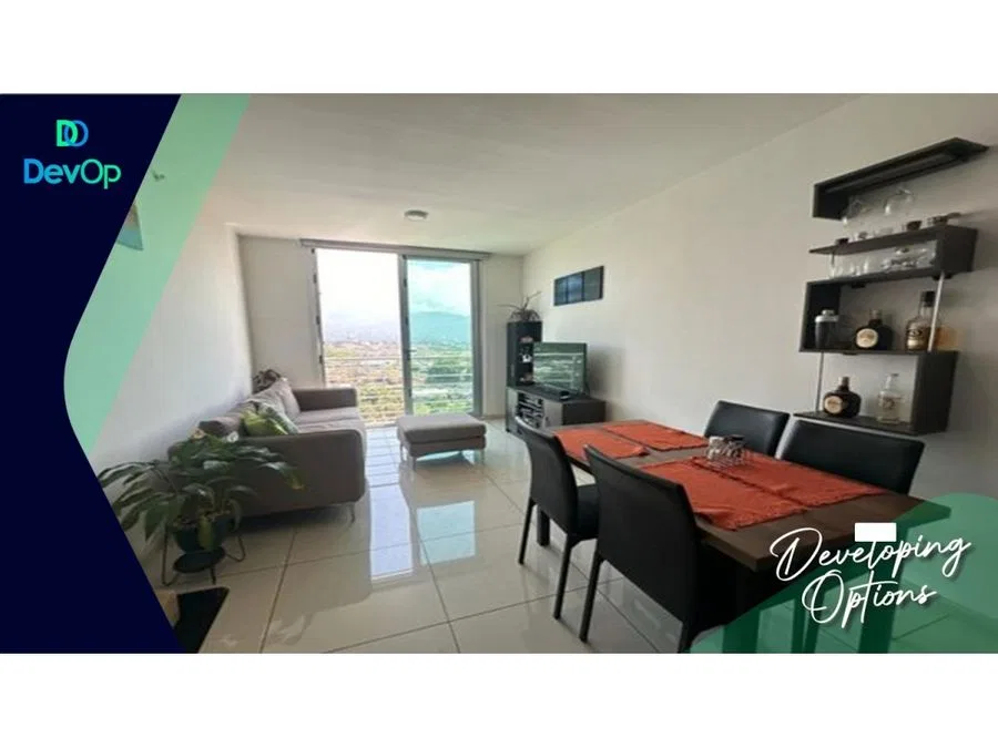 VENTA DE APTO CON LINEA BLANCA, BAMBU 106, LAGUNILLA, HEREDIA