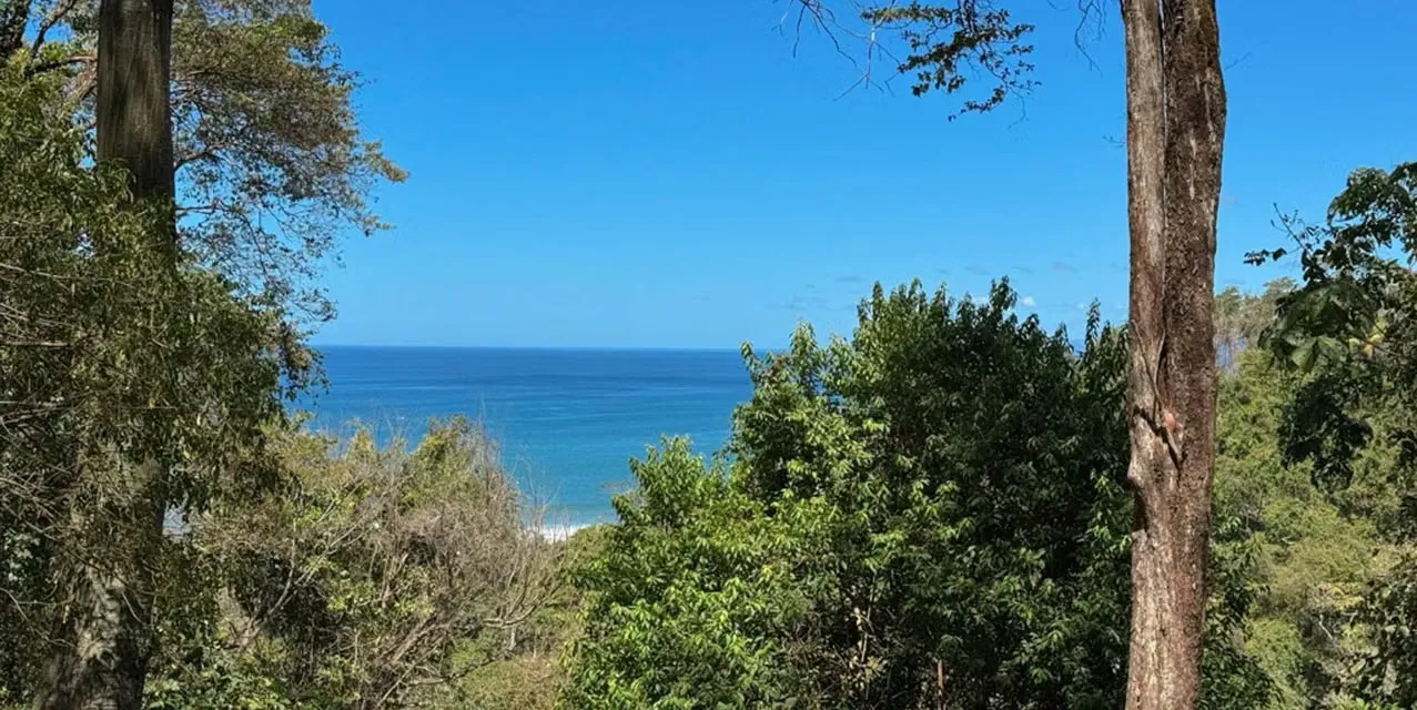 Lot in Santa Teresa Playa Hermosa Ocean View Elevated Homesite Privacy