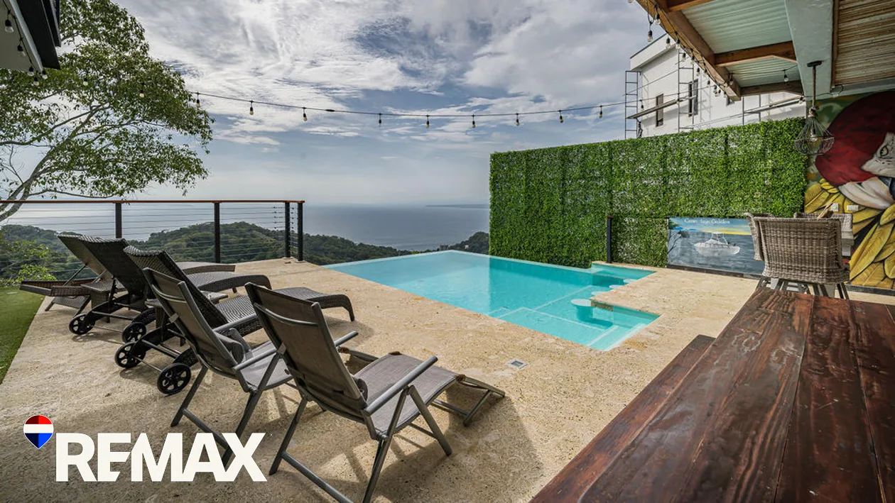Luxury Ocean View Villa in Caletas | Private Hillside Retreat Near Jaco