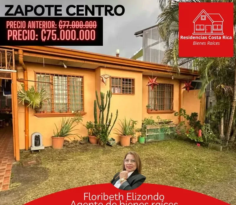 House with Mixed Land Use, Ideal for Various Activities in the Center of Zapote