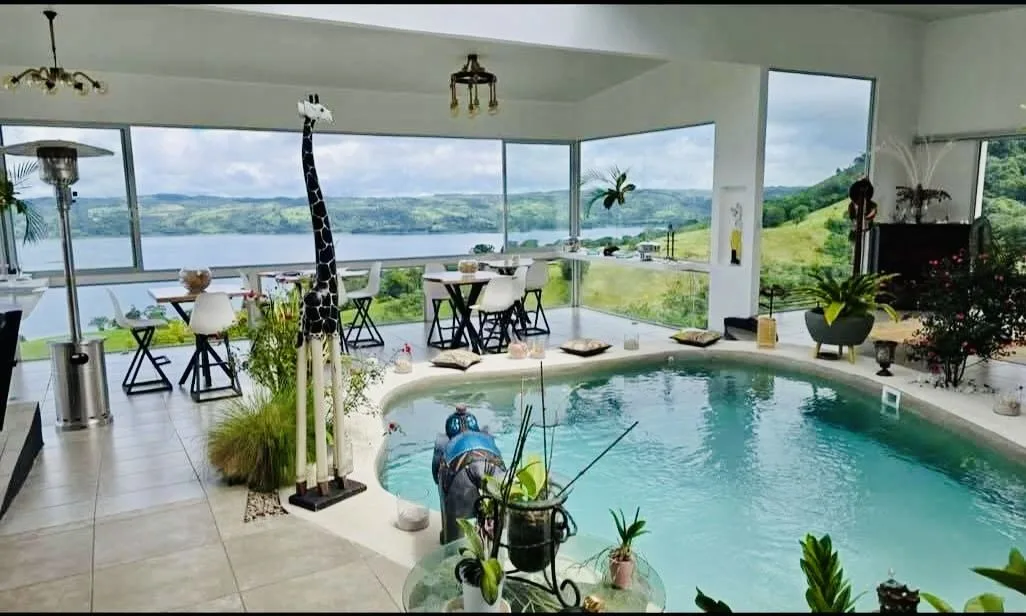 Architectural Mountain Hospitality Estate with Six Private Villas, Indoor Pool &amp; Panoramic Lake Arenal Views, photo 2