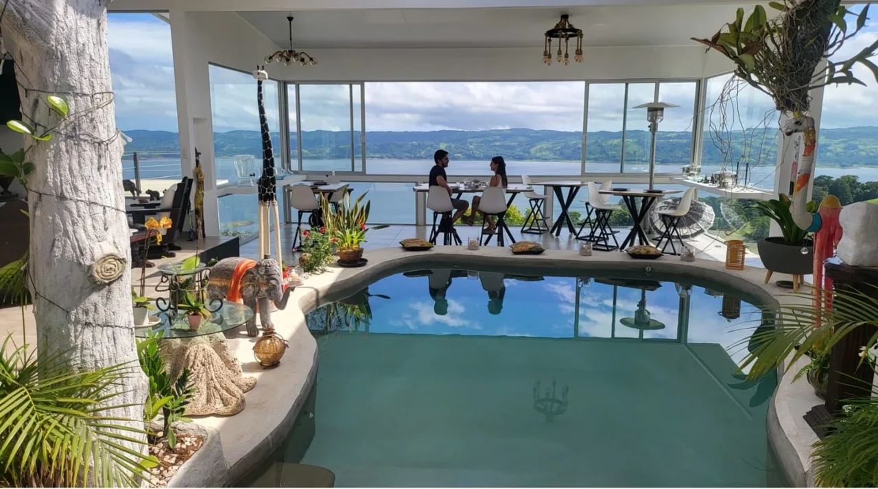 Architectural Mountain Hospitality Estate with Six Private Villas, Indoor Pool &amp; Panoramic Lake Arenal Views, photo 5