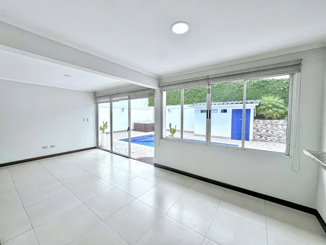 Welcome to Casa Anonos Breezes a one level home with a pool for sale in Escazu, Costa Rica. Casa Anonos Breezes boasts modern décor and a poolside outdoor terrace. Casa Anonos Breezes ..., photo 6