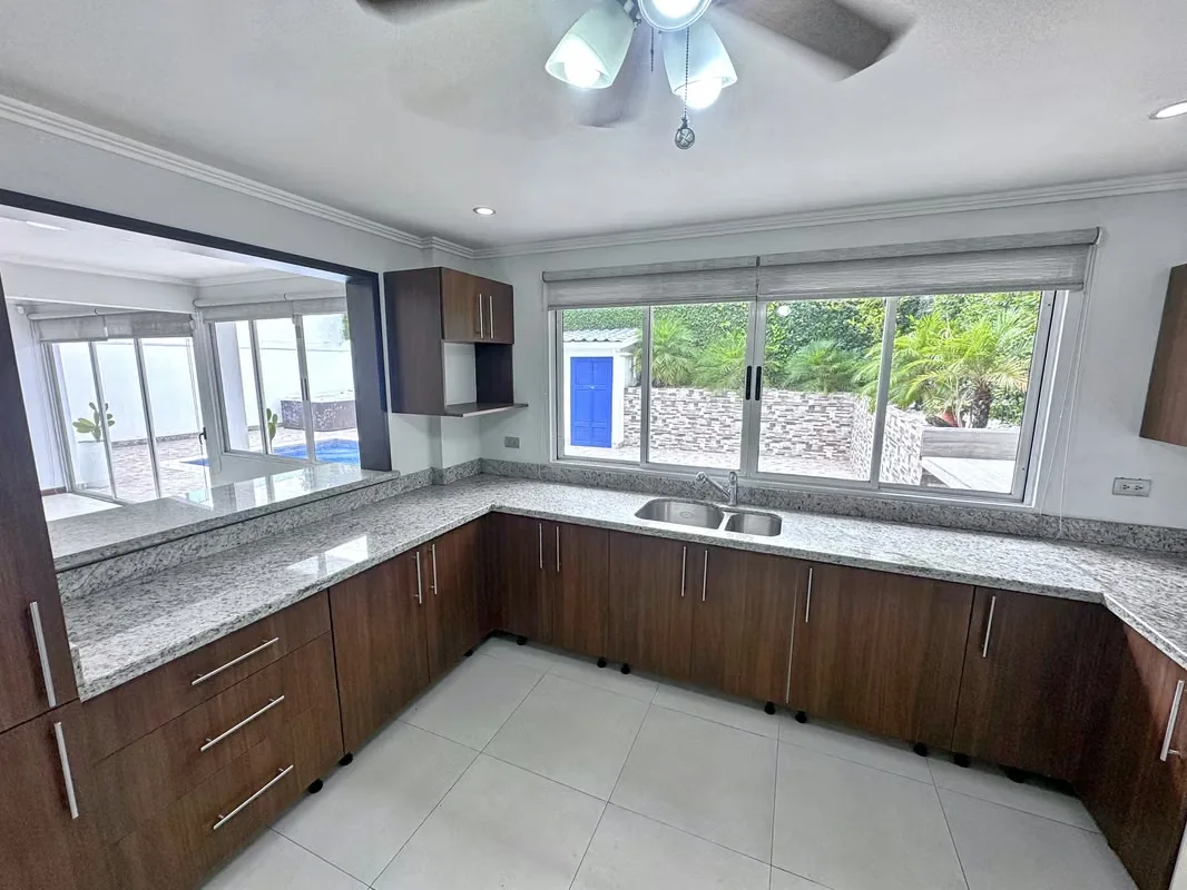 Welcome to Casa Anonos Breezes a one level home with a pool for sale in Escazu, Costa Rica. Casa Anonos Breezes boasts modern décor and a poolside outdoor terrace. Casa Anonos Breezes ..., photo 8