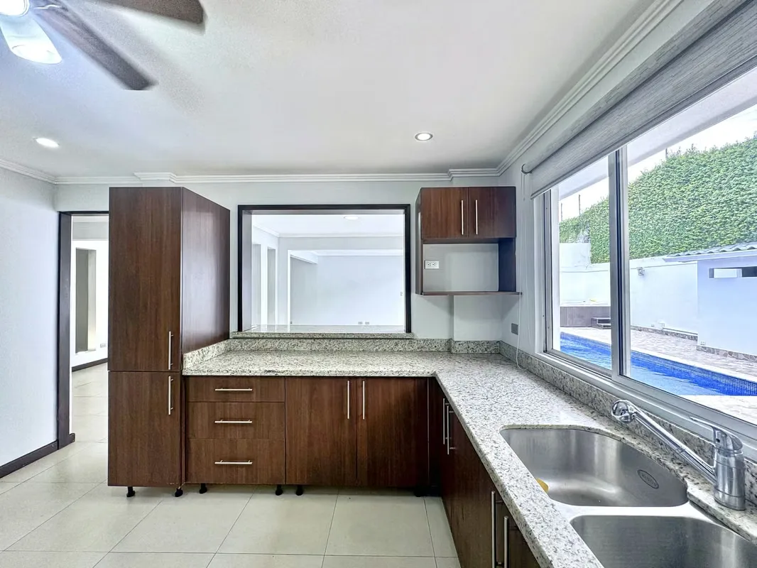 Welcome to Casa Anonos Breezes a one level home with a pool for sale in Escazu, Costa Rica. Casa Anonos Breezes boasts modern décor and a poolside outdoor terrace. Casa Anonos Breezes ..., photo 10