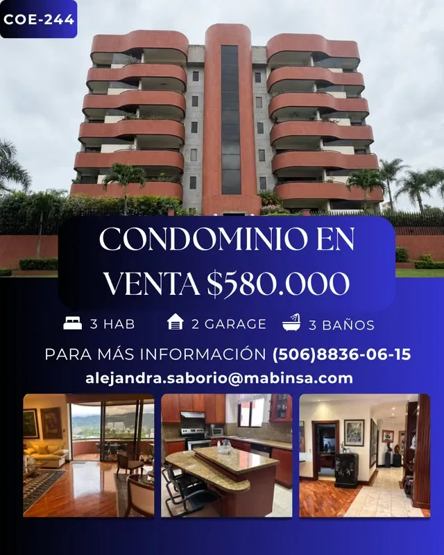 COE-244 CONDOMINIO HABITATIONAL IN MONTEALEGRE TREJOS.