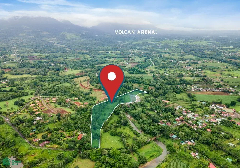 Finca Rio Arenal Riverfront Land with Volcano Views Near La Fortuna, Fortuna, Alajuela 21007
