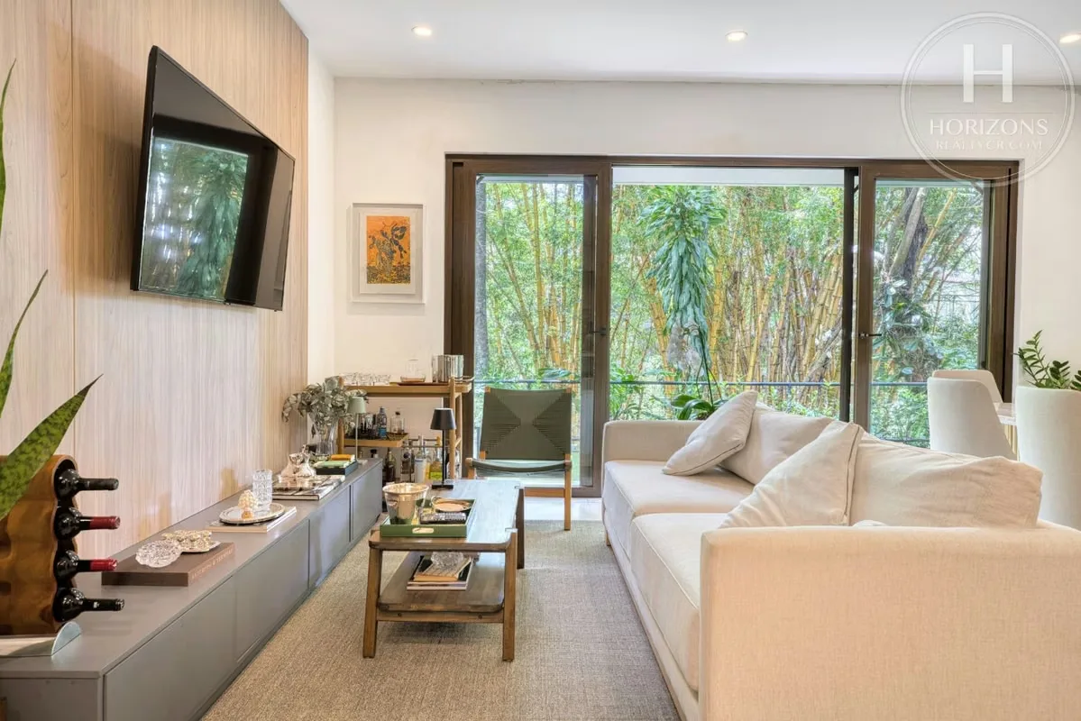 Apartamento de una planta en primer nivel – 130 m² de construcción – 2 habitaciones – 2.5 baños – Walk-in closet – Terraza y jardín privado ..., photo 4