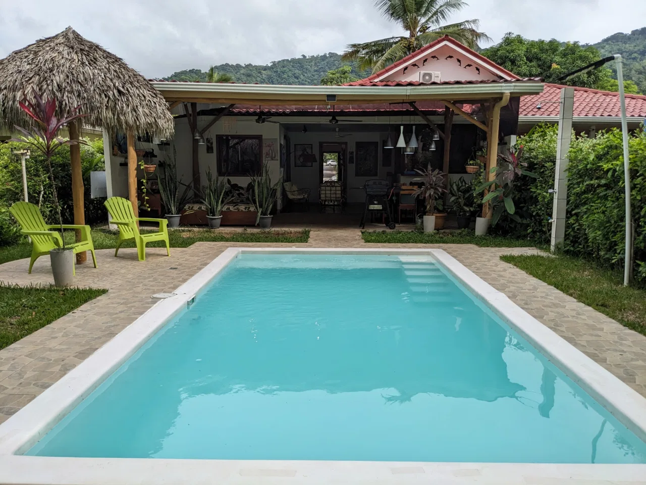 Golf Course Living, Steps from the Beach at Los Delfines, Tambor Getaway