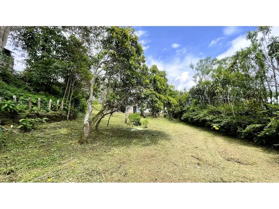 SE VENDE TERRENO CON CASA EN SAN ISIDRO, SAN RAMÓN