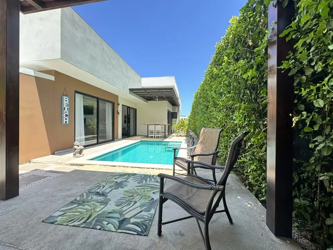 Welcome to Casa Tranquila, a contemporary residence located in the exclusive and peaceful community of Orquidea Blanca in Playas del Coco. Surrounded by lush nature, stone-paved ...