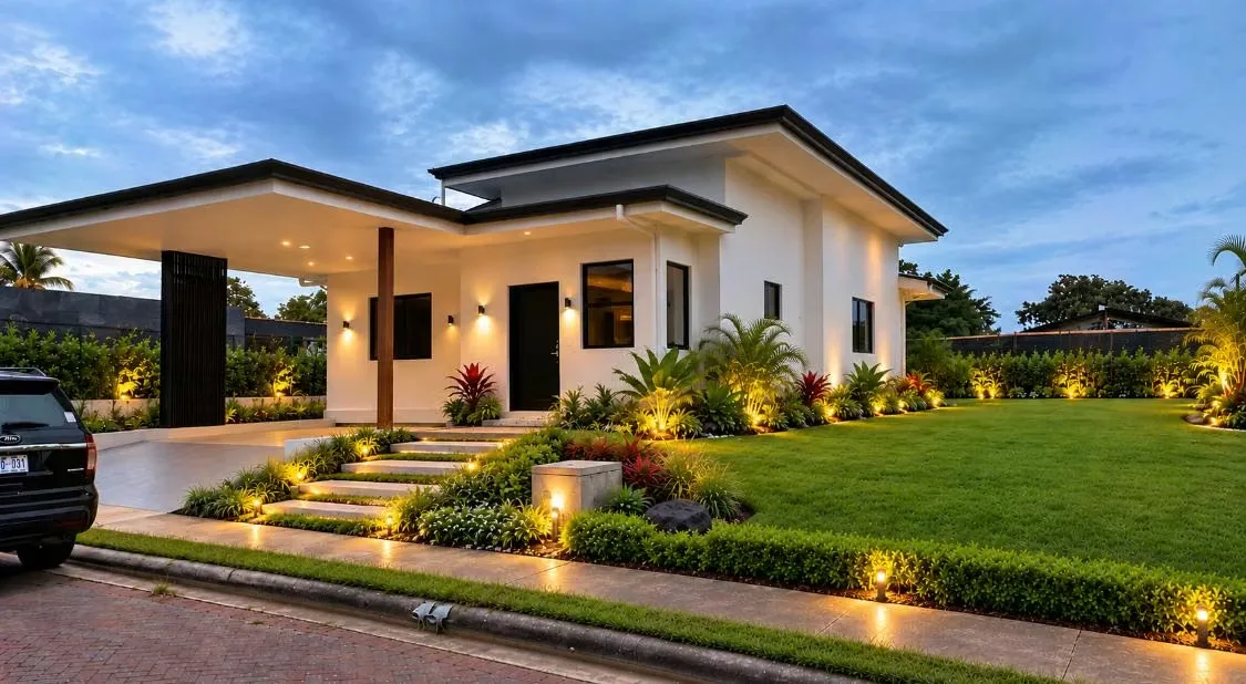 ESTA PRECIOSA CASA DE UN SOLO NIVEL, LISTA PARA ESTRENAR, LE OFRECE UN CLIMA IDEAL, UN ENTORNO SEGURO, TRANQUILO, LLENO DE NATURALEZA Y CON UN EXCLUSIVA CERCANIA AL COYOL DE ...