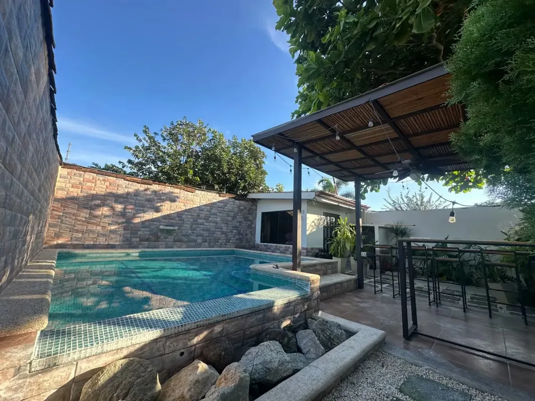 Discover your personal slice of paradise in the vibrant beach town of Jacó, Costa Rica, with this stunning 2-bedroom, 2-bathroom house nestled in the sought-after Jacó Sol ...