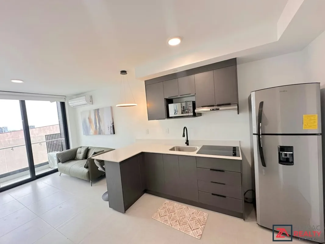 Hermoso apartamento completamente amueblado y equipado ubicado en el nivel 9 de la torre Sky Garden Sabana ...
