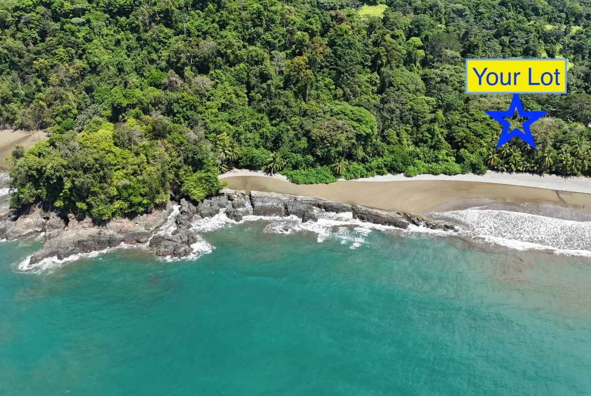 Rare Beachfront Lot Privately Located in Ballena Beach, photo 6