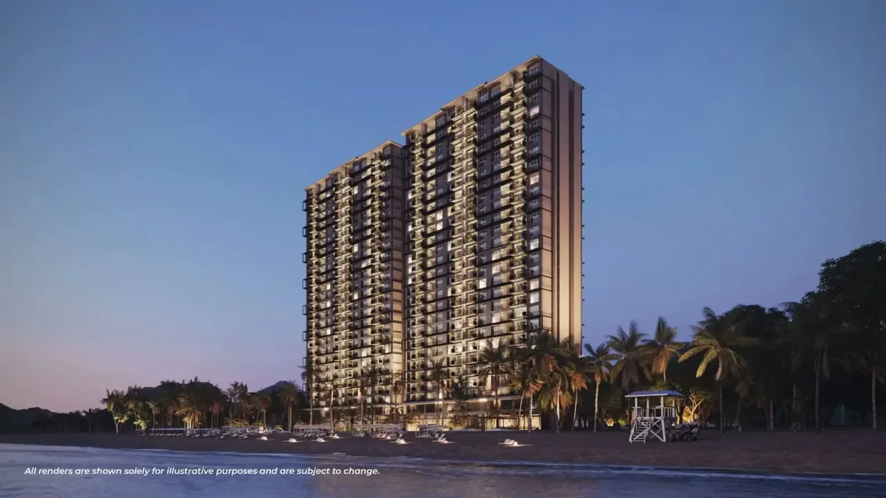 Discover an unparalleled opportunity to own a piece of paradise with this exquisite 2-bedroom, 2-bathroom oceanfront condo, currently available for pre-sale in a new luxury residential ...
