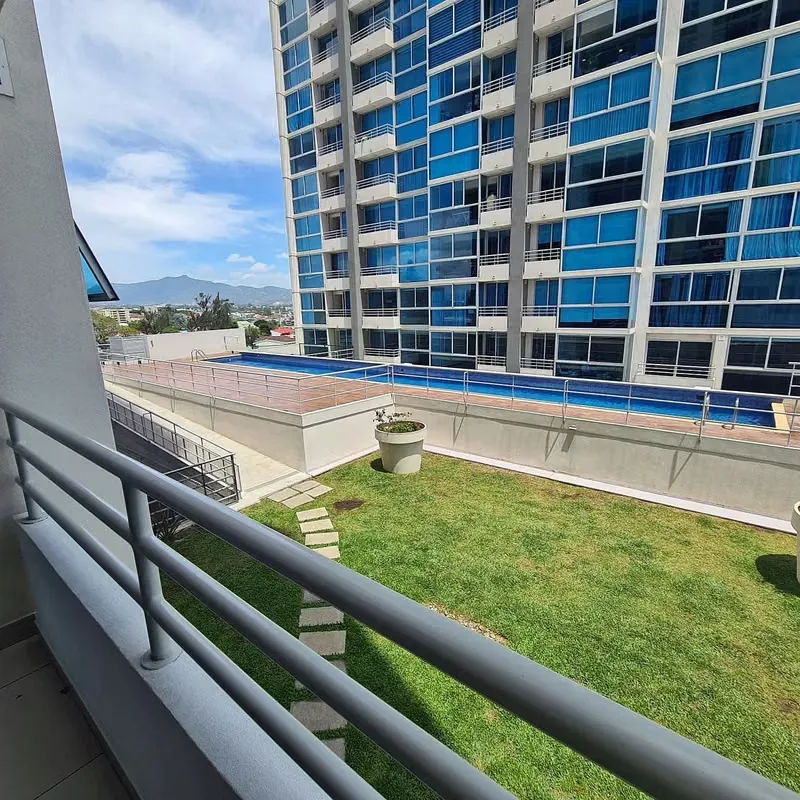 Condominium Torres Los Yoses, San Pedro, San Jose (Costa Rica) - Lovely 47-m2 (500-ft2) apartment for sale with living area open to the kitchen, 1 bedroom with walk-in closet, 1 bath, ..., photo 9