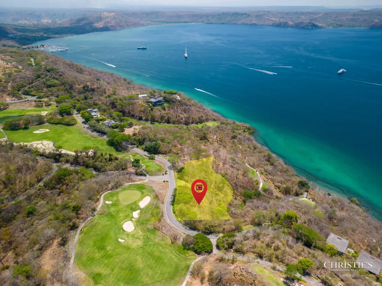 Spectacular Golf-Front Ocean View Estate Homesite with Ultra-Luxury Home Design Estate Lot 348 | Peninsula Papagayo