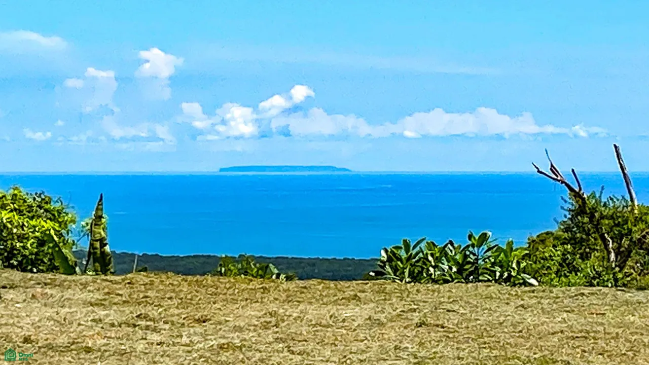 Lote de 1,92 acres con vista al mar en comunidad cerrada cerca de Ojochal