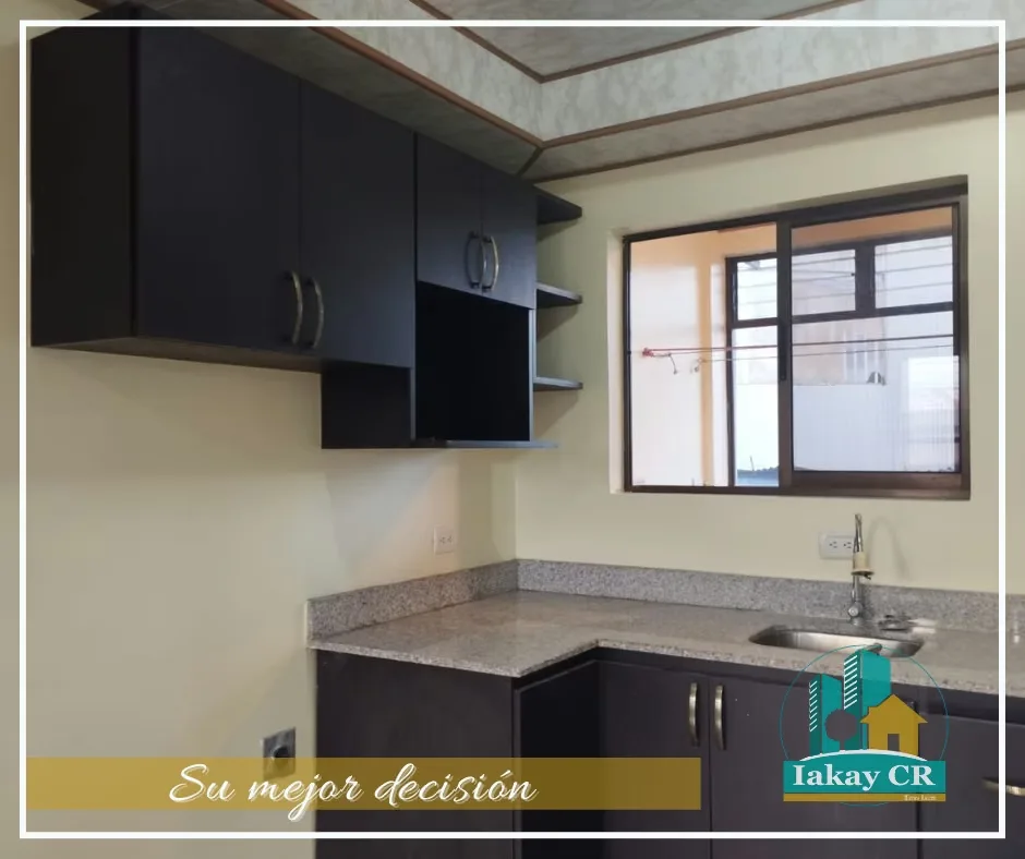 Sala comedor cocina con desayunador y mueble de cocina, photo 3