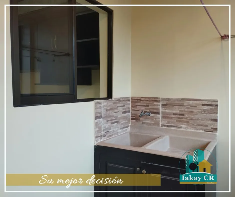 Sala comedor cocina con desayunador y mueble de cocina, photo 4