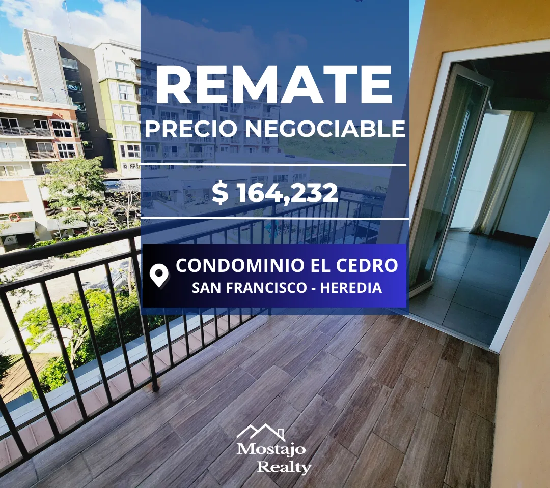 Venta de apartamento, Condominio Santa Verde, El Cedro, Heredia