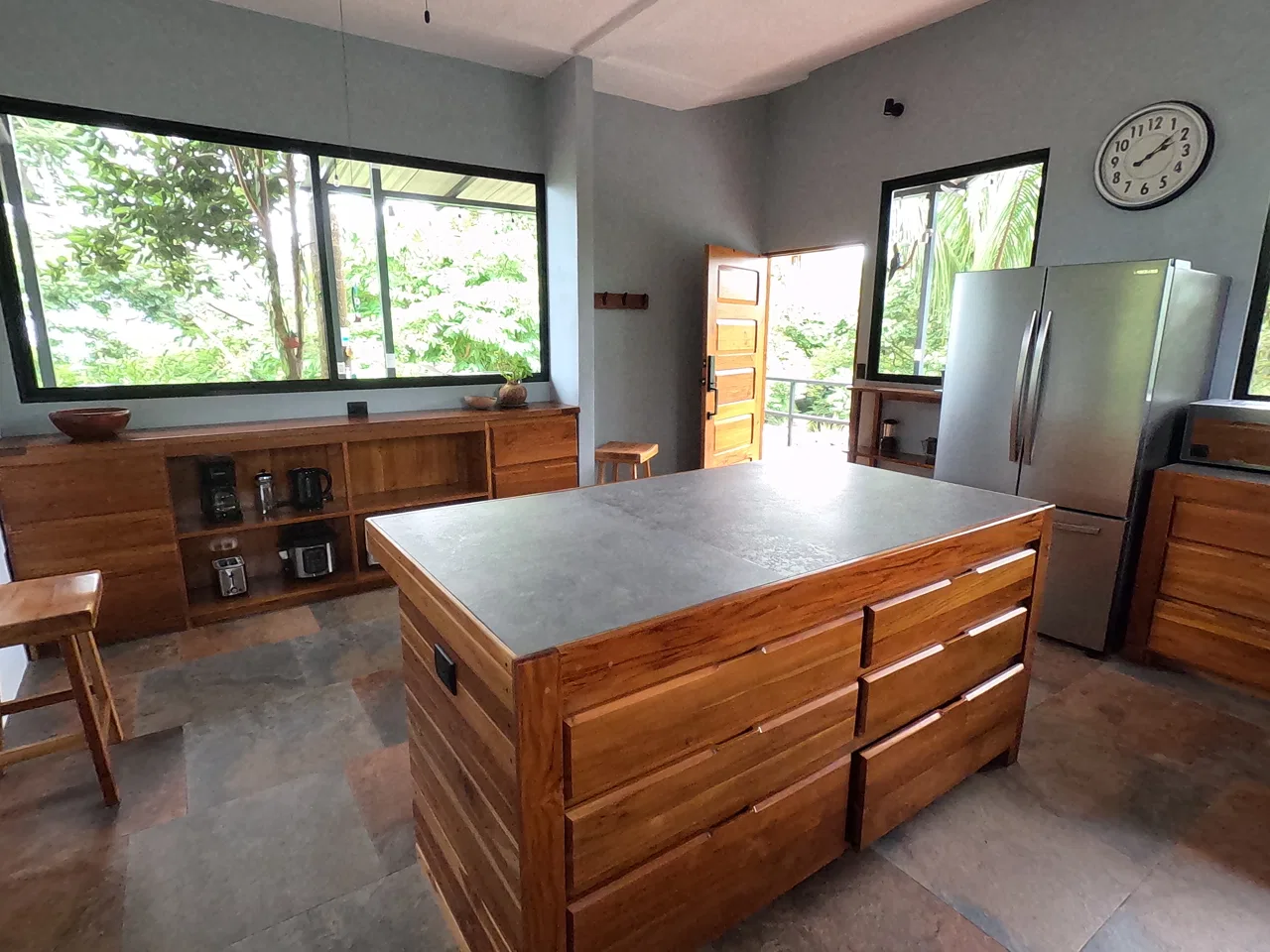 2.8 Acre Mountaintop Villa w/Ocean,Rainforest & River Valley Views, Gated Comm., photo 10