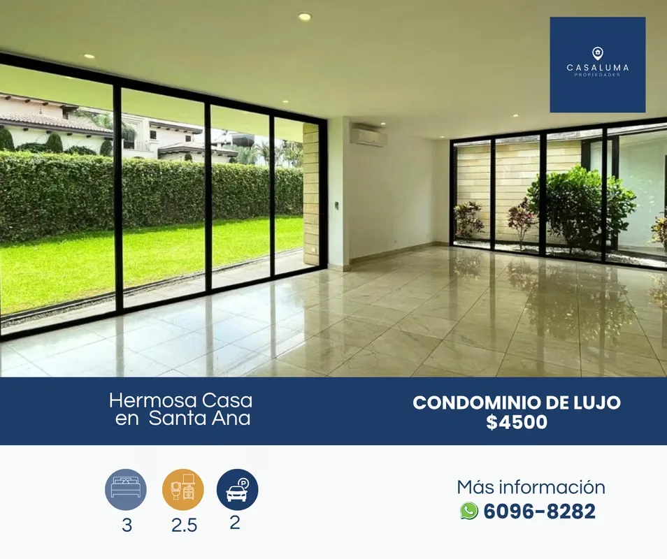 Casa en Alquiler – Condominio de Lujo