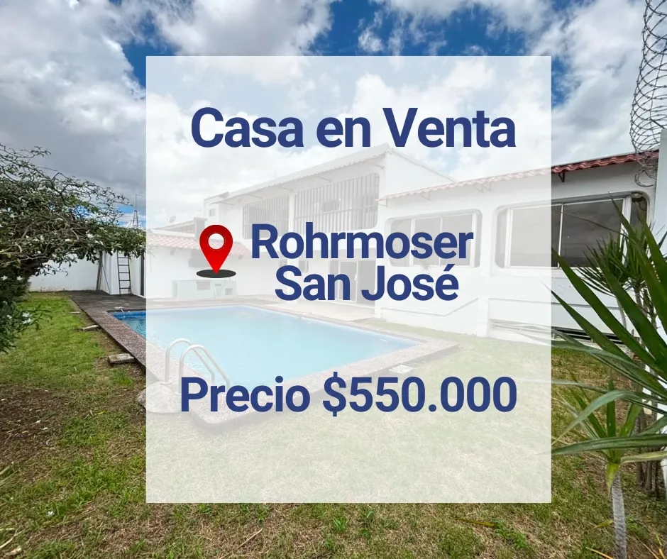 Spacious house for sale – Rohrmoser, San José
