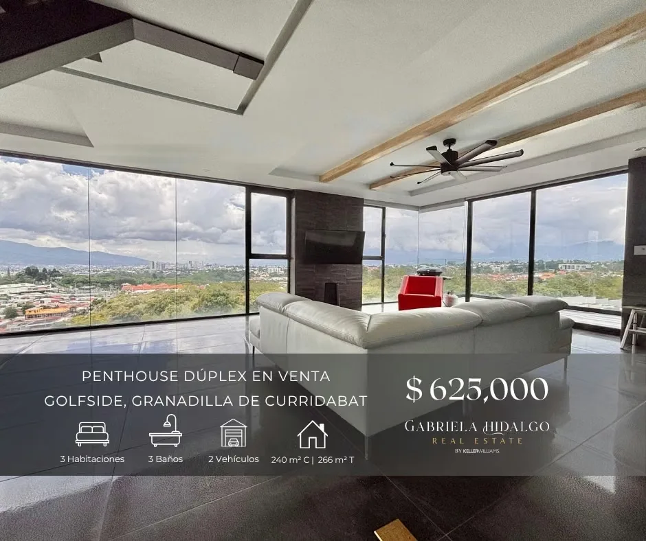 Penthouse dúplex en venta | Golfside, Granadilla de Curridabat