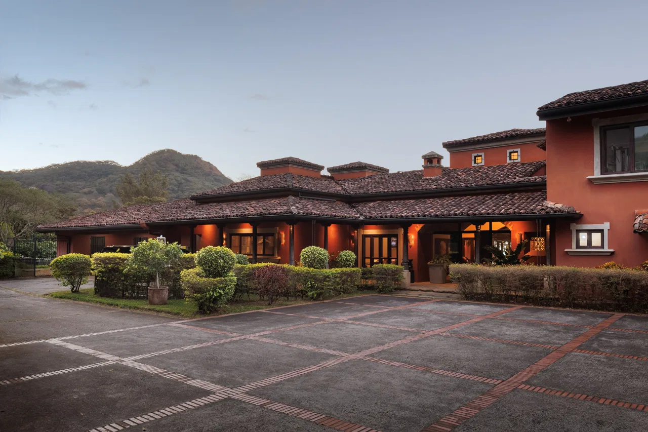 Architectural Hacienda Style Luxury Villa inTranquil Natural Oasis