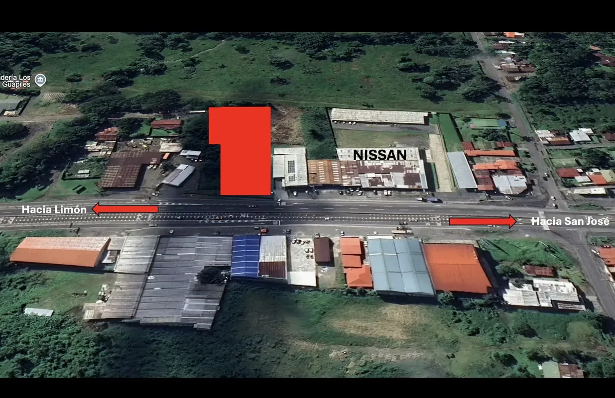 Oportunidad de inversión comercial estratégica en la zona de mayor dinamismo de Guápiles.