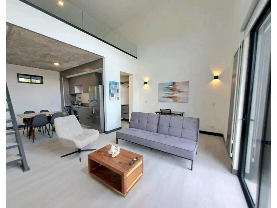 En Alquiler apartamento amueblado, Pozos de Santa Ana