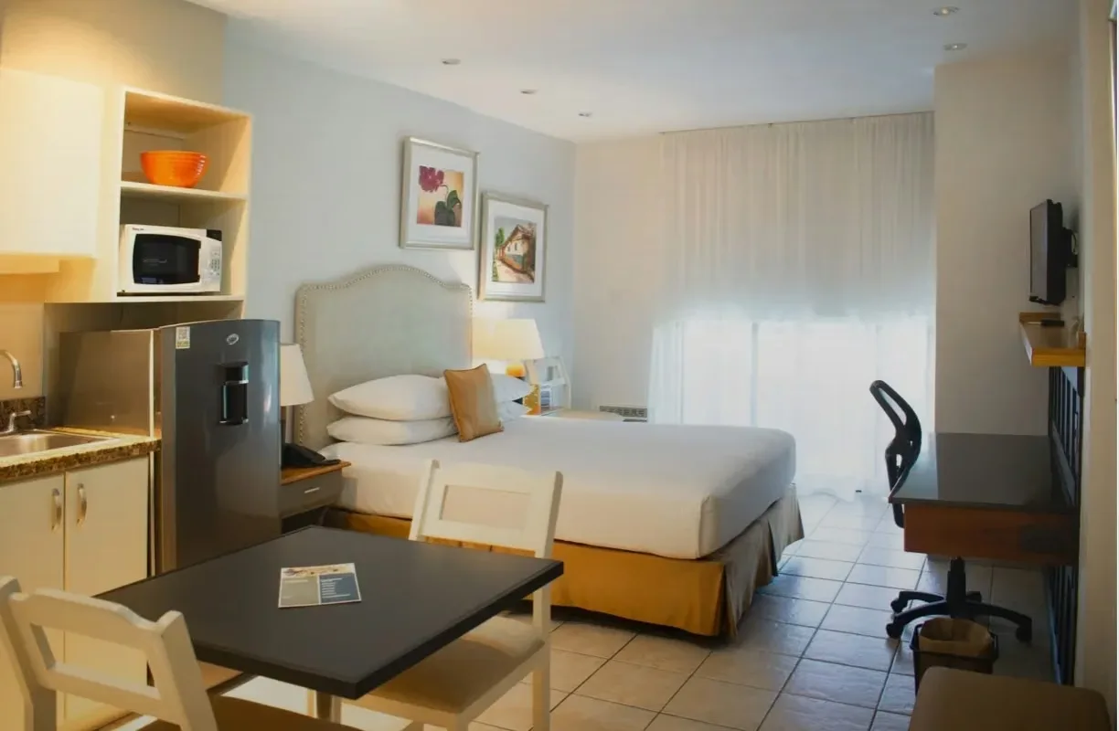 Moderno y funcional apartamento tipo estudio, ideal para una persona, ubicado en una excelente zona cerca de todo.