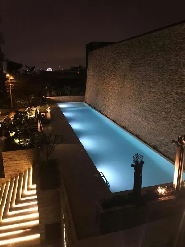 2 bedroom apartment, 2 bathrooms, 2 tandem parking, furnished, excellent amenities, Gym, swimming pool, multi-purpose living room, 24 / 7 security, photo 3