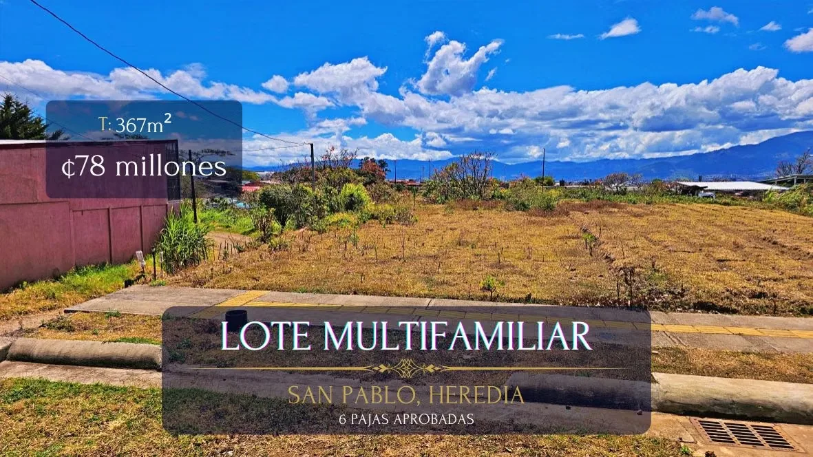 * For sale in San Pablo de Heredia