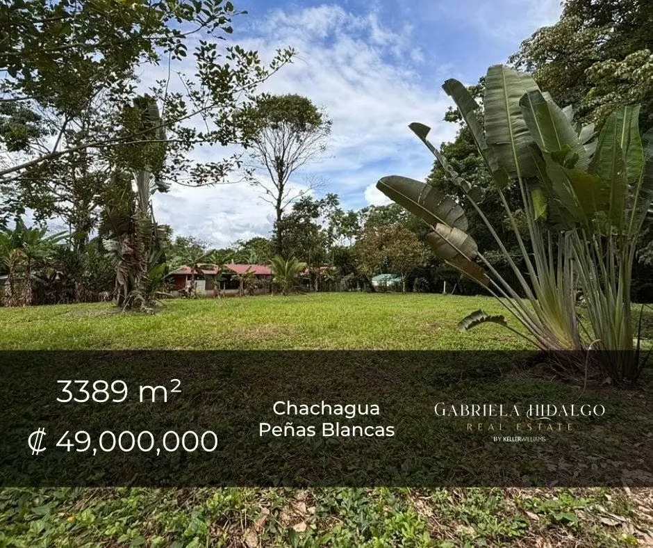 Land for sale - 124; Chachagua, White Peñas. - 124; 3,389 m ² - 124
