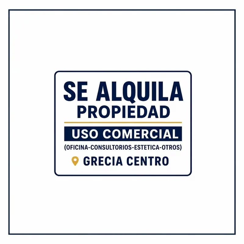 Se alquila local comercial para oficinas/consultorios/estetica/produccion/tienda/etc. NO Restaurante.