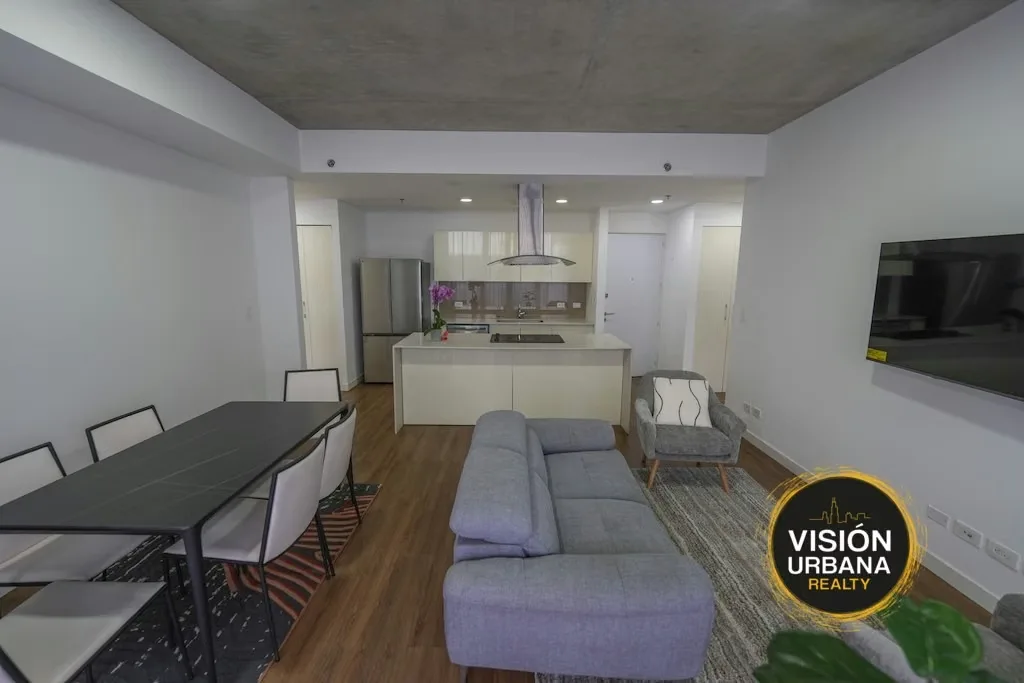 Furnished 2-bedroom apartment located in the exclusive Escazú Village Condominium. This 93.14 m² (9,999 sq ft) apartment is all on one level and features the following ...