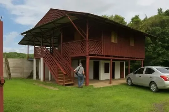 A cabin is offered for sale located in the beautiful area of Huetares, Sarapiquí