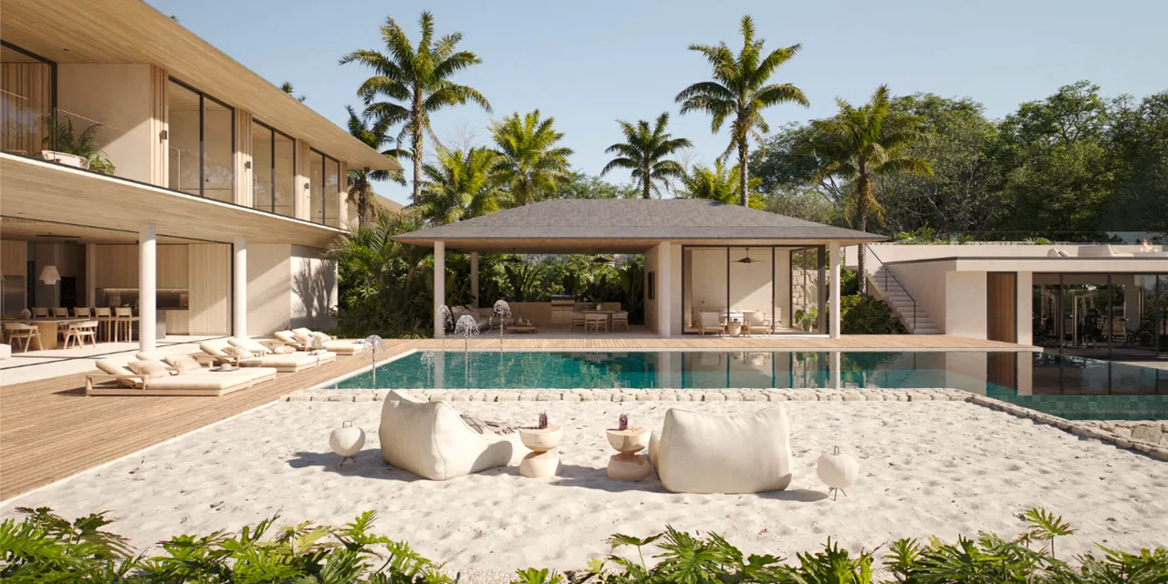 Architectural Elegance Steps from the Ocean