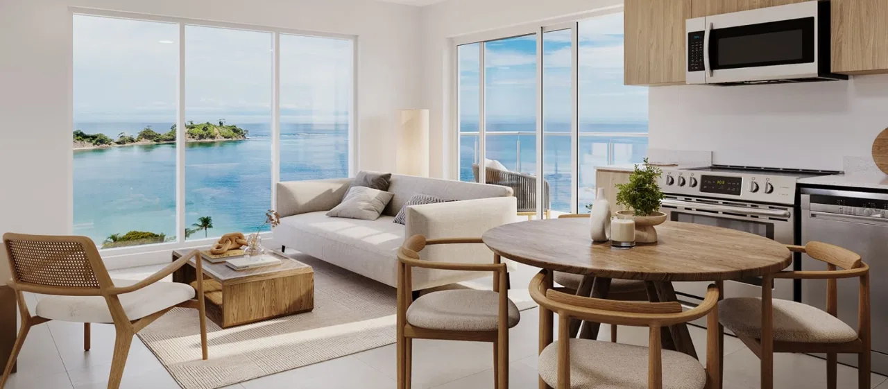 Apartamento en Venta en Punta Leona – Modelo A Esquinero Piso 5 | Torre 2 Punta Esmeralda | 3 Hab | Vista al Mar | $315,000